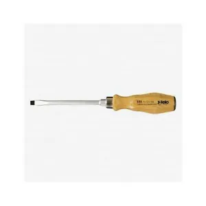 Felo 0715718032 Slotted Wood Handle Screwdriver