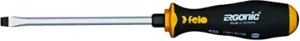 Felo 0715764525 Ergonic 23/64 in. x 6 in. Slotted Screwdriver with Hammer Cap