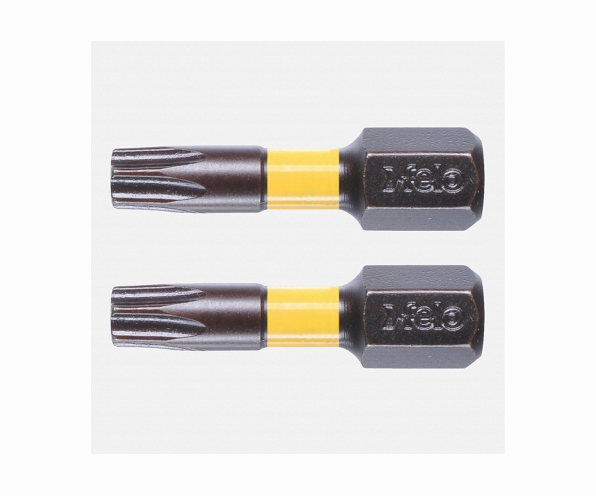 Felo 0715763007 T10 x 1" TORX Impact Bit, 2 Pack