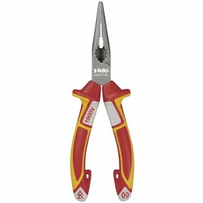 Felo 0715764289 8 in. Chain Nose Radio Pliers VDE