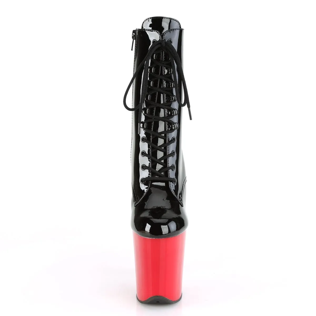 FLAMINGO-1020 Black Patent/Red