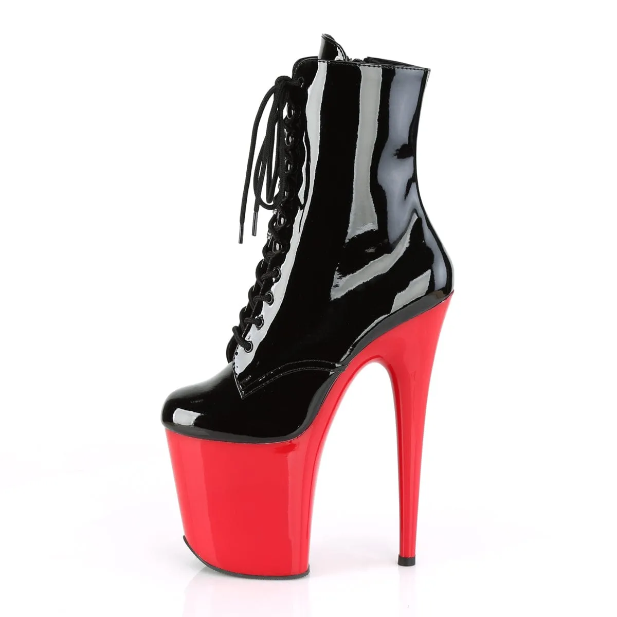 FLAMINGO-1020 Black Patent/Red