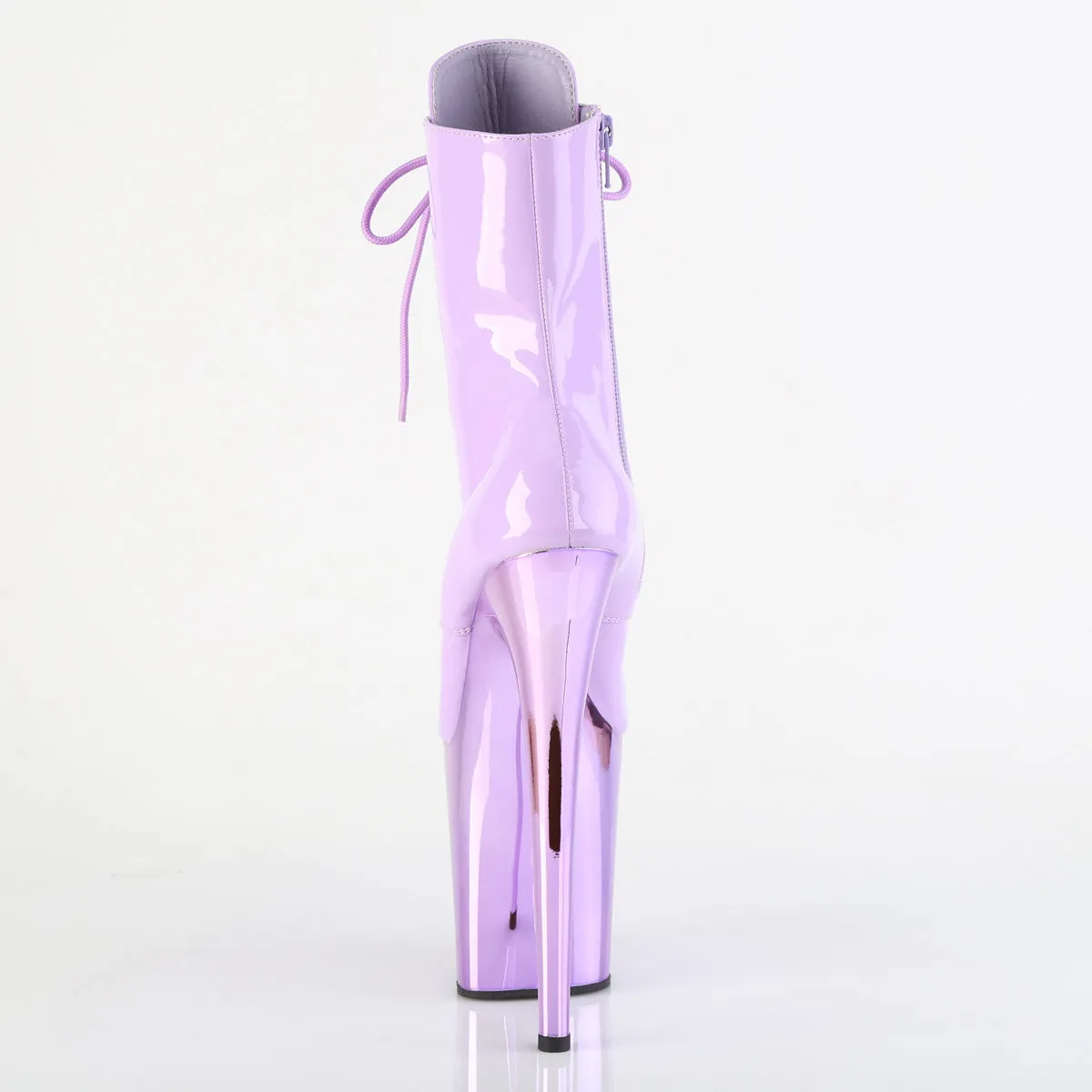 FLAMINGO-1020 Lavender Pat/Lavender Chrome Platform Shoes