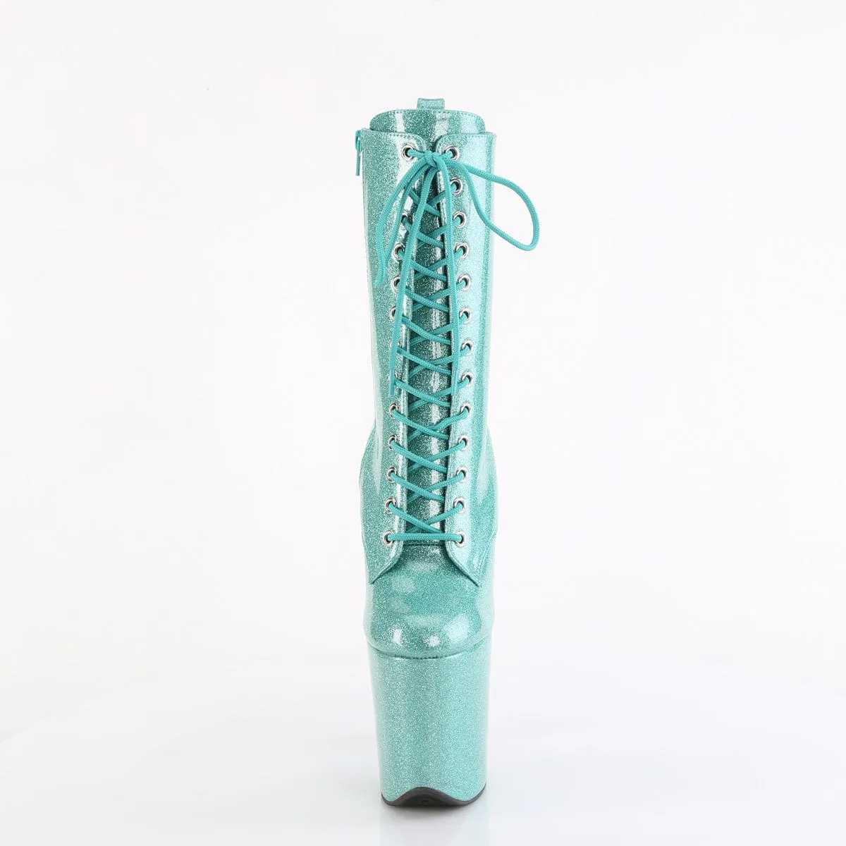 FLAMINGO-1040GP Aqua Glitter Patent/M