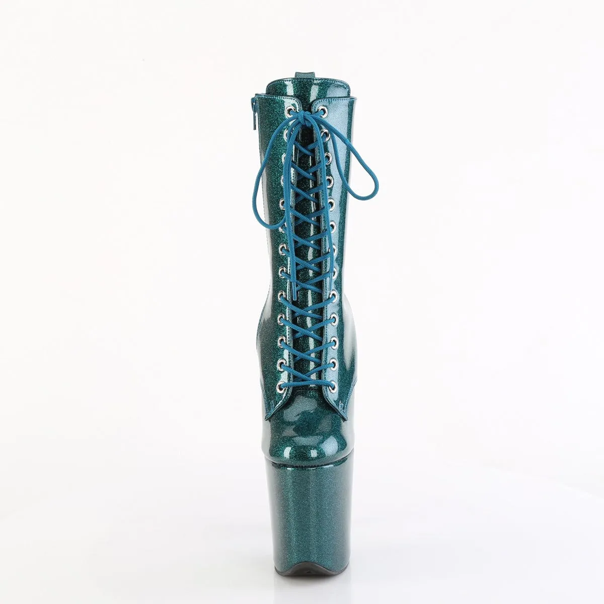 FLAMINGO-1040GP Teal Glitter Patent/M