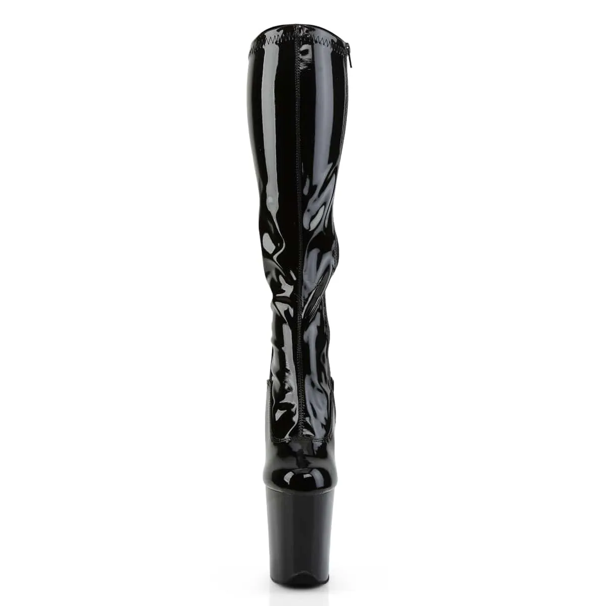FLAMINGO-2000 Black Stretch Patent/Black