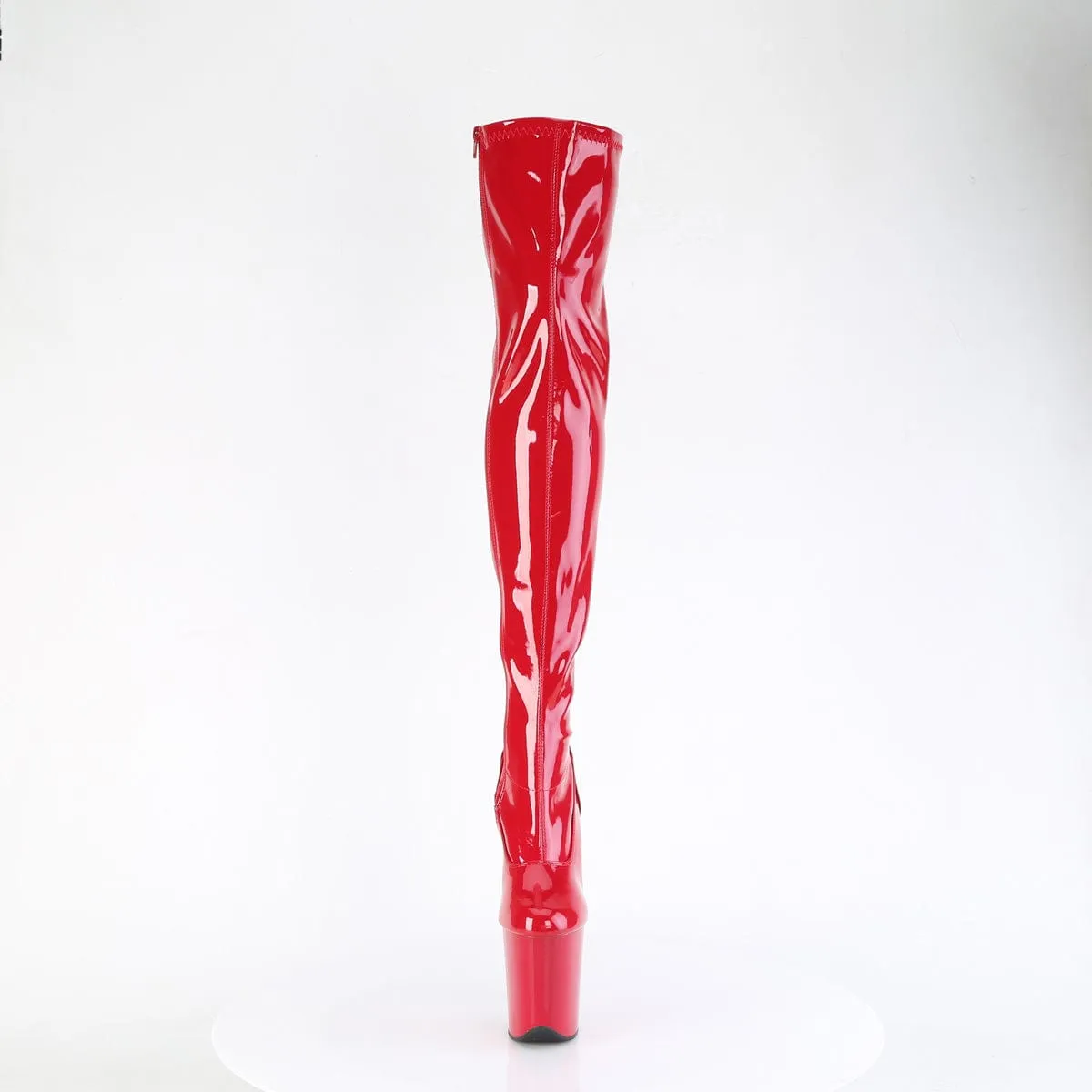 FLAMINGO-3000 Red Stretch Patent/Red