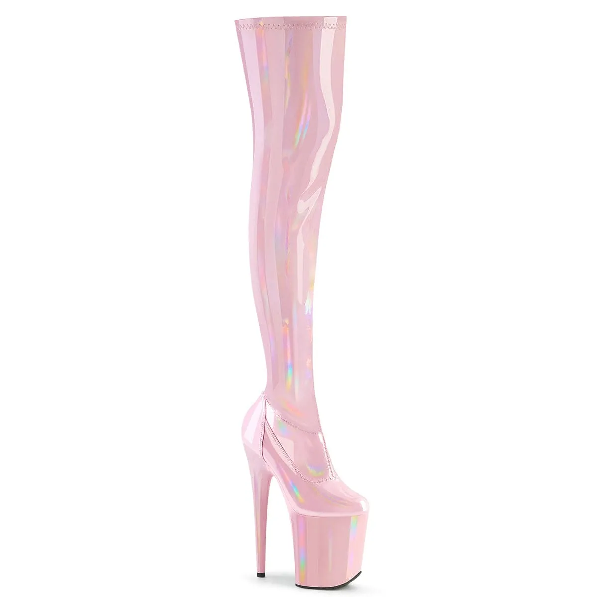 FLAMINGO-3000HWR Baby Pink Stretch Hologram/Baby Pink Hologram