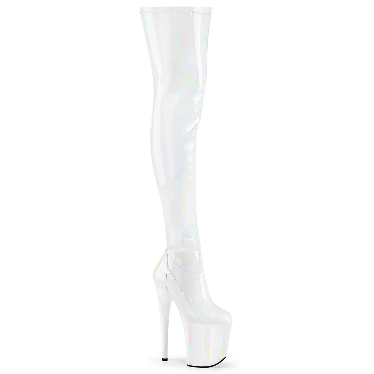 FLAMINGO-3000HWR White Stretch Hologram/White Hologram