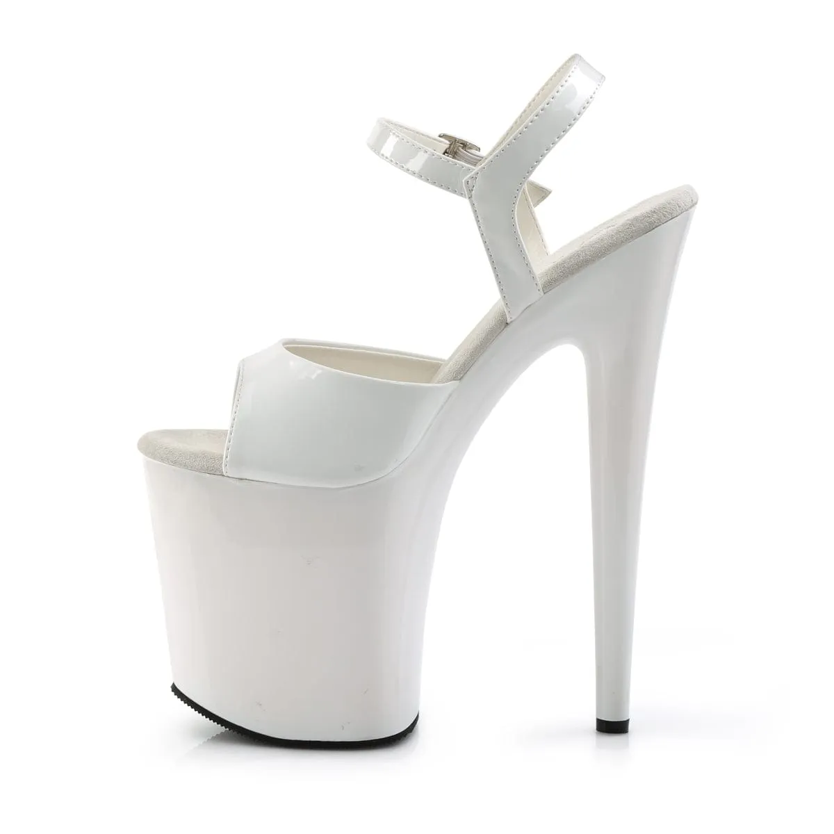 FLAMINGO-809 White Patent/White