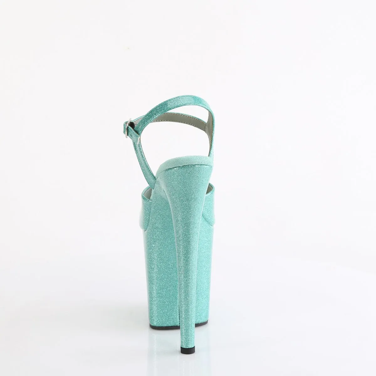 FLAMINGO-809GP Aqua Glitter Patent/M