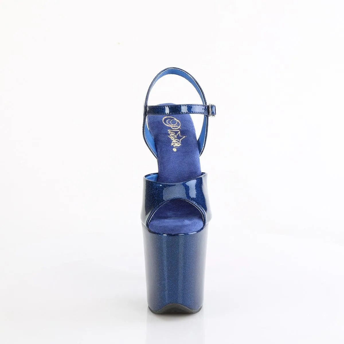 FLAMINGO-809GP Navy Blue Glitter Patent/M