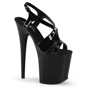 FLAMINGO-831 Black Patent/Black