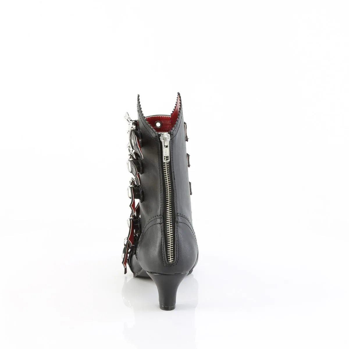 FLORA-1035 Black Vegan Leather
