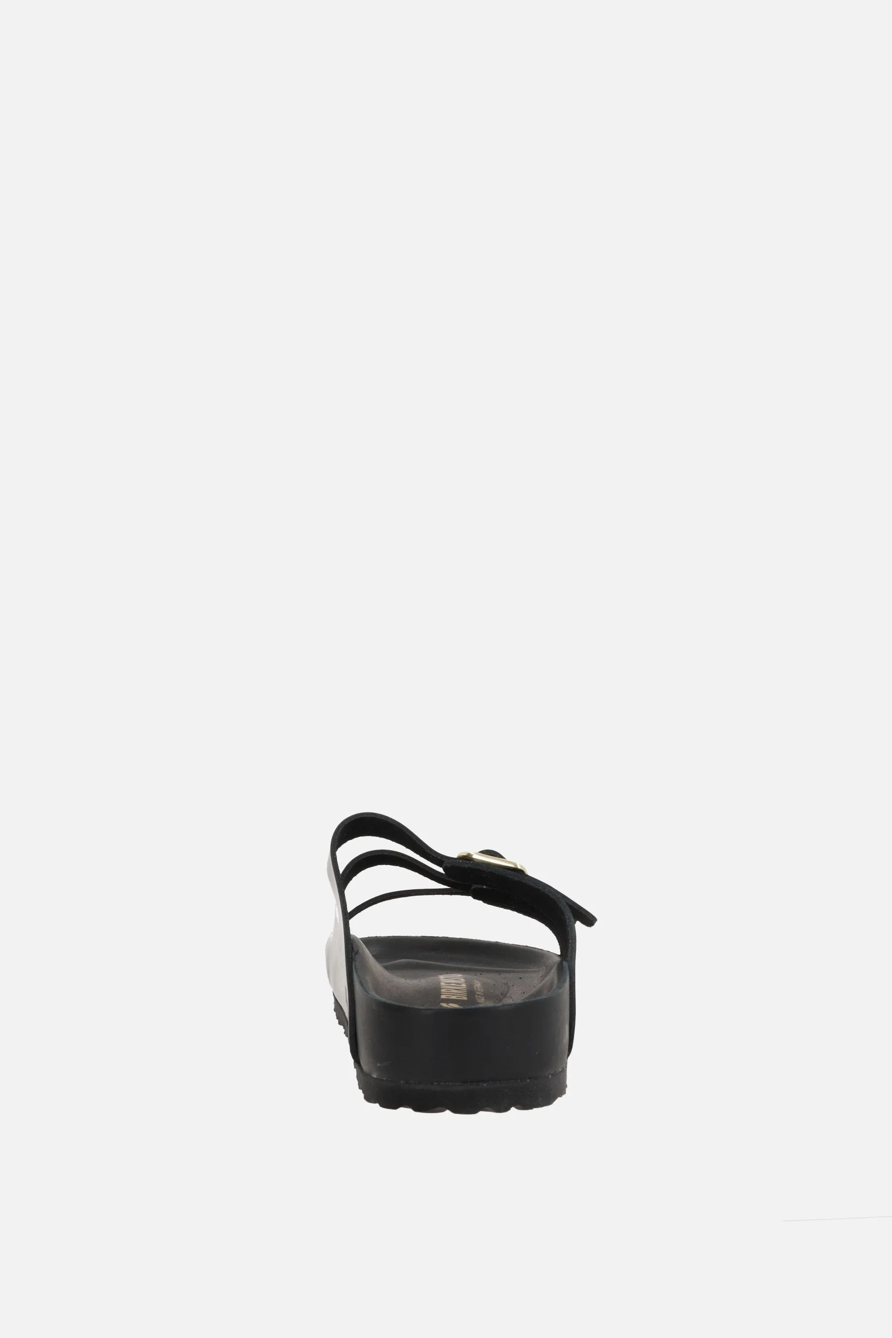 Florida Fresh flat sandals in shiny leather (Narrow Fit)