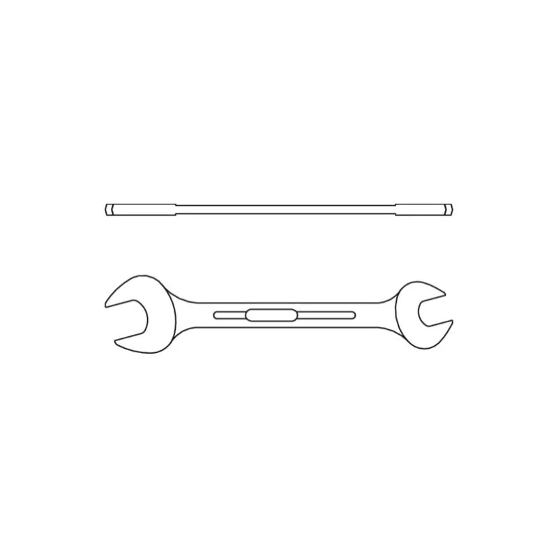 Gedore 6065530 Double Open Ended Spanner 13x14 mm