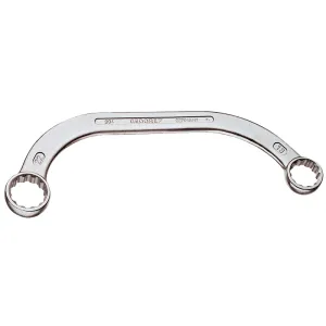 Gedore 6567550 304 16X18 Half-Moon Ring Spanner, 16 x 18 mm