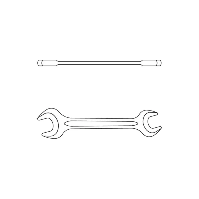 Gedore 6583080 Double open ended spanner 34x36 mm
