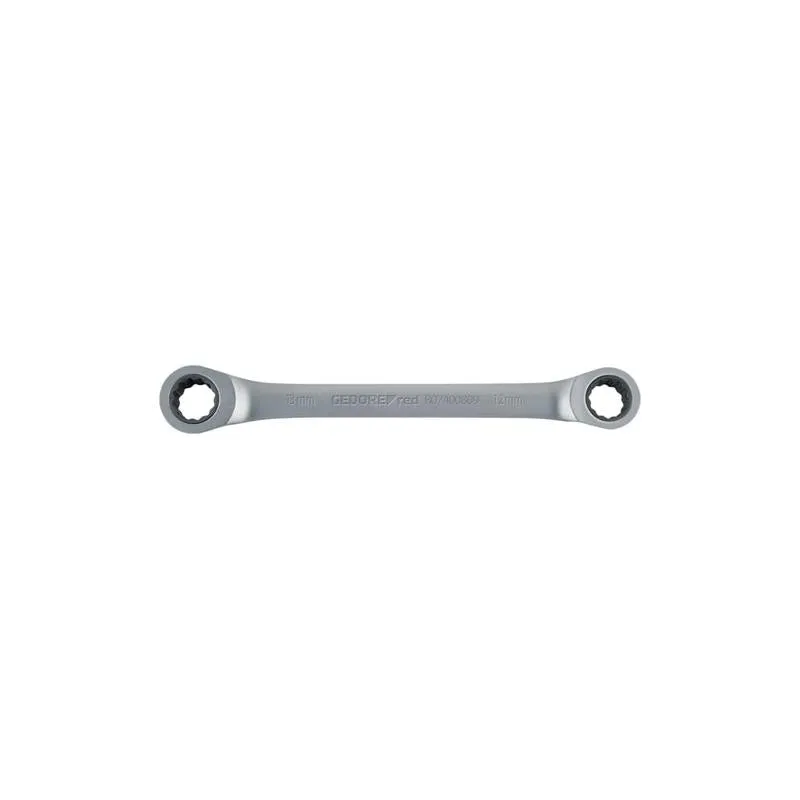 Gedore R07401618 Dbl.ring ratchet span.strght Size 16x18mm