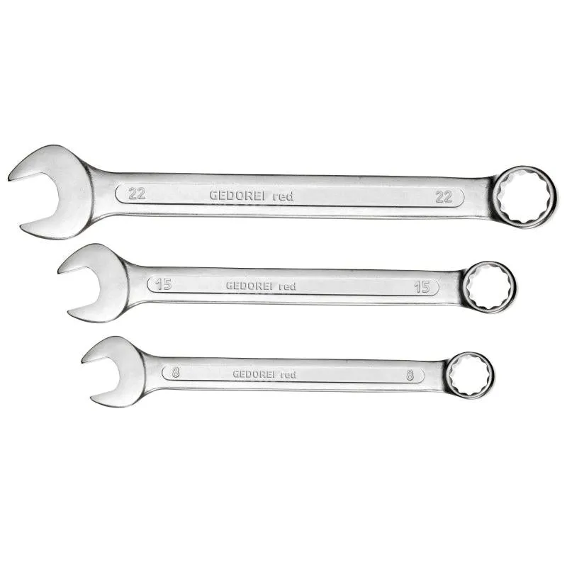 Gedore R09105010 Combination Spanner Set Size 8-22mm 10pcs