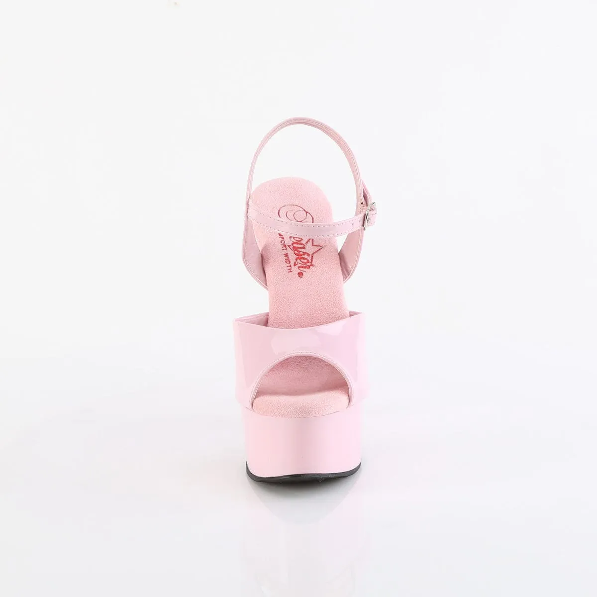 GLEAM-609 Baby Pink Patent/Baby Pink