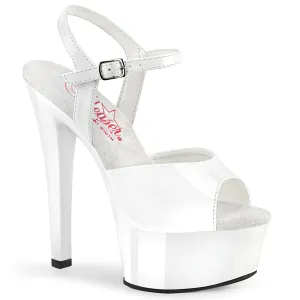 GLEAM-609 White Patent/White