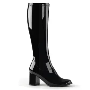 GOGO-300 Black Stretch Patent