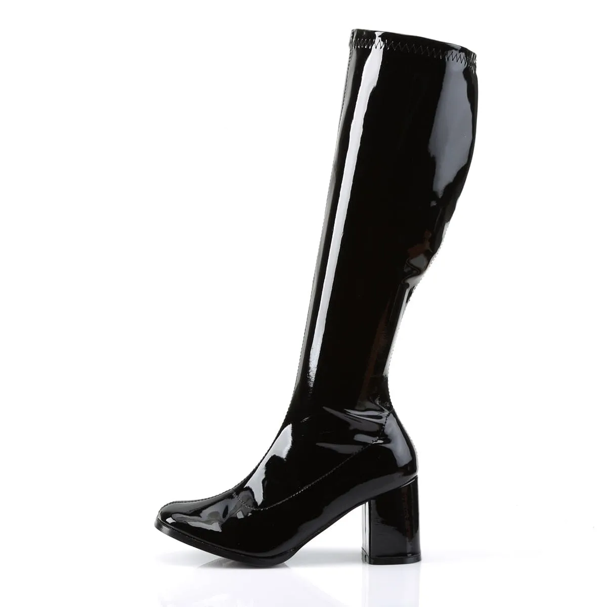 GOGO-300 Black Stretch Patent