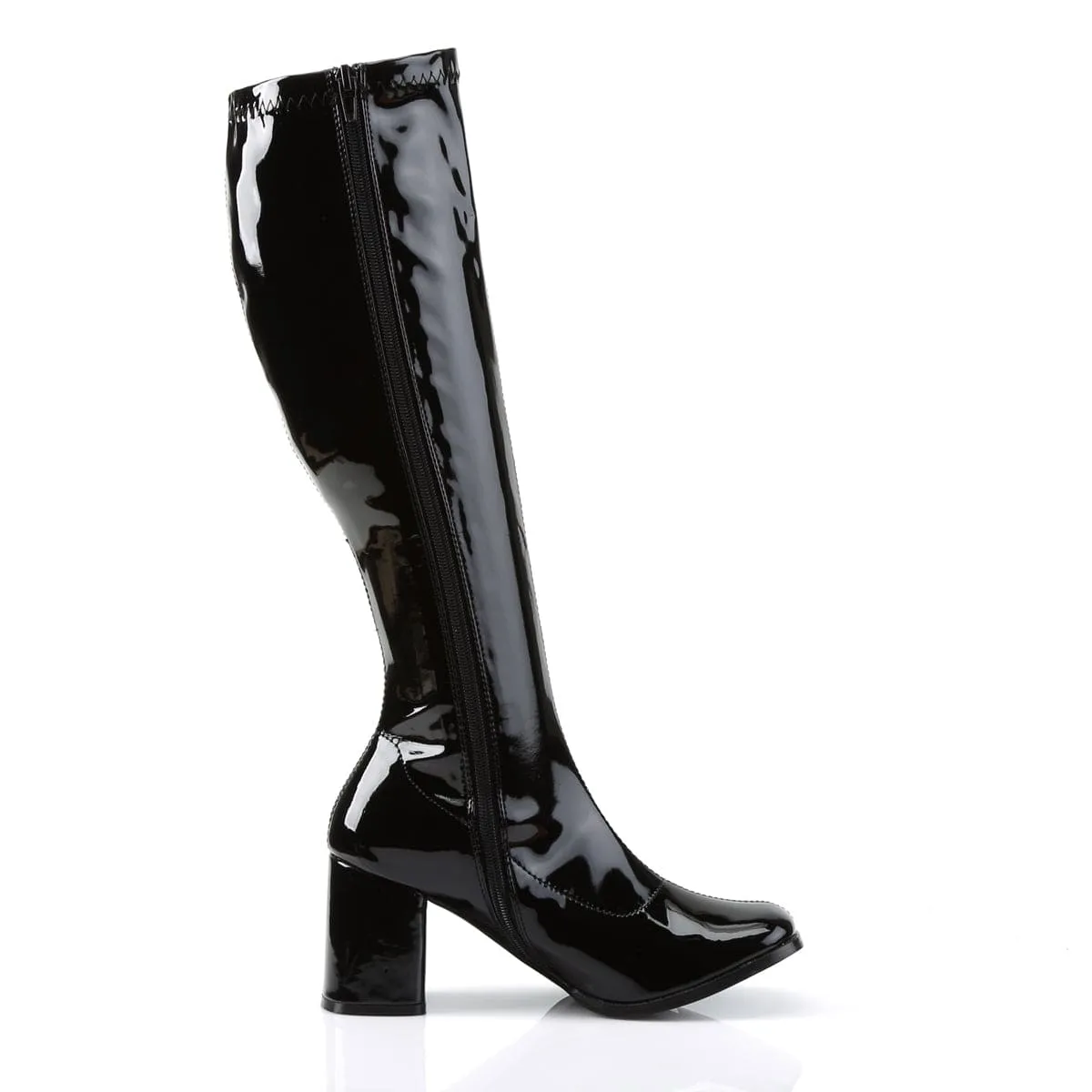GOGO-300 Black Stretch Patent