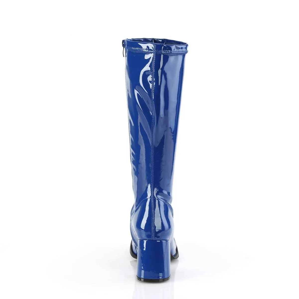 GOGO-300 Navy Blue Stretch Patent
