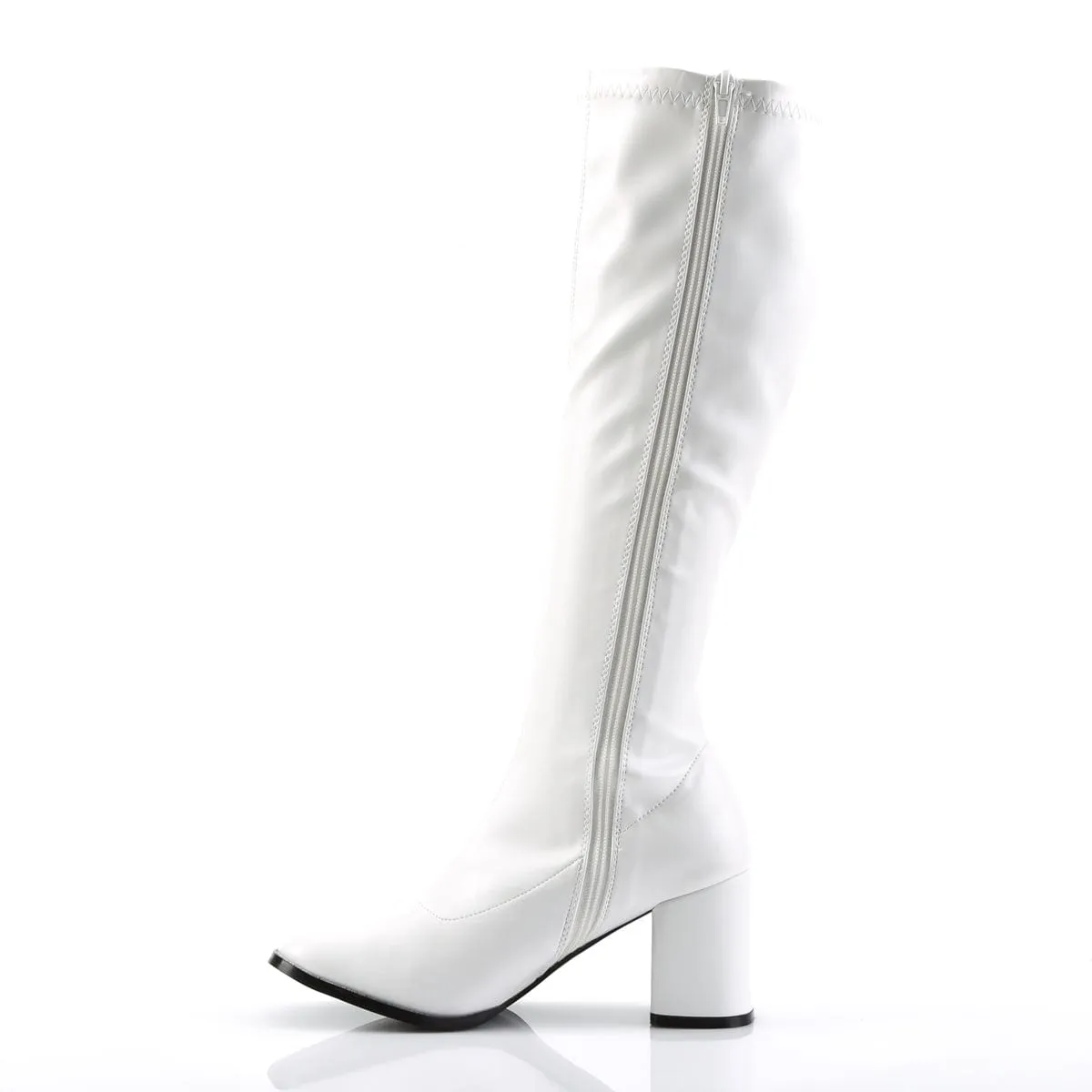 GOGO-300 White Stretch Pu