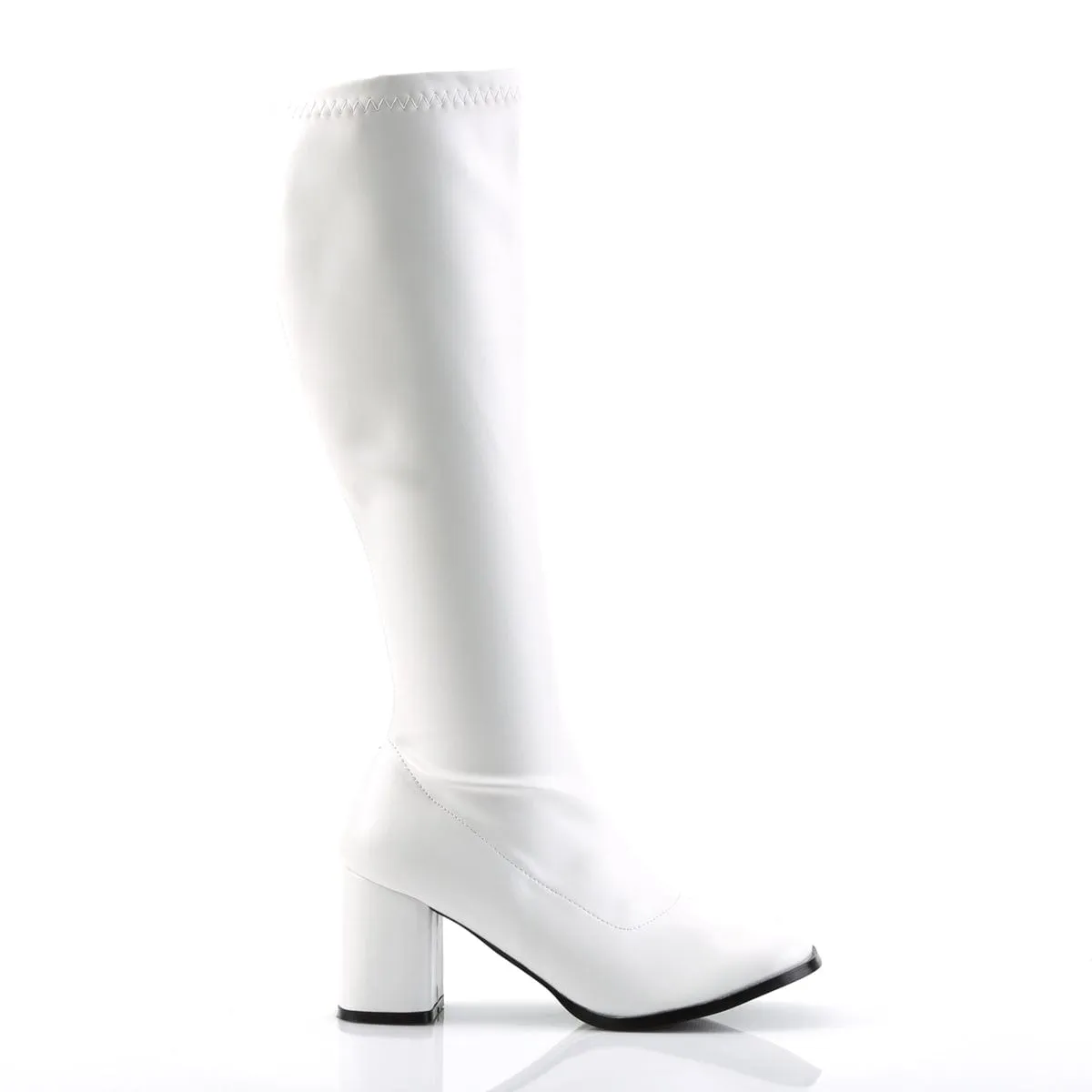 GOGO-300 White Stretch Pu