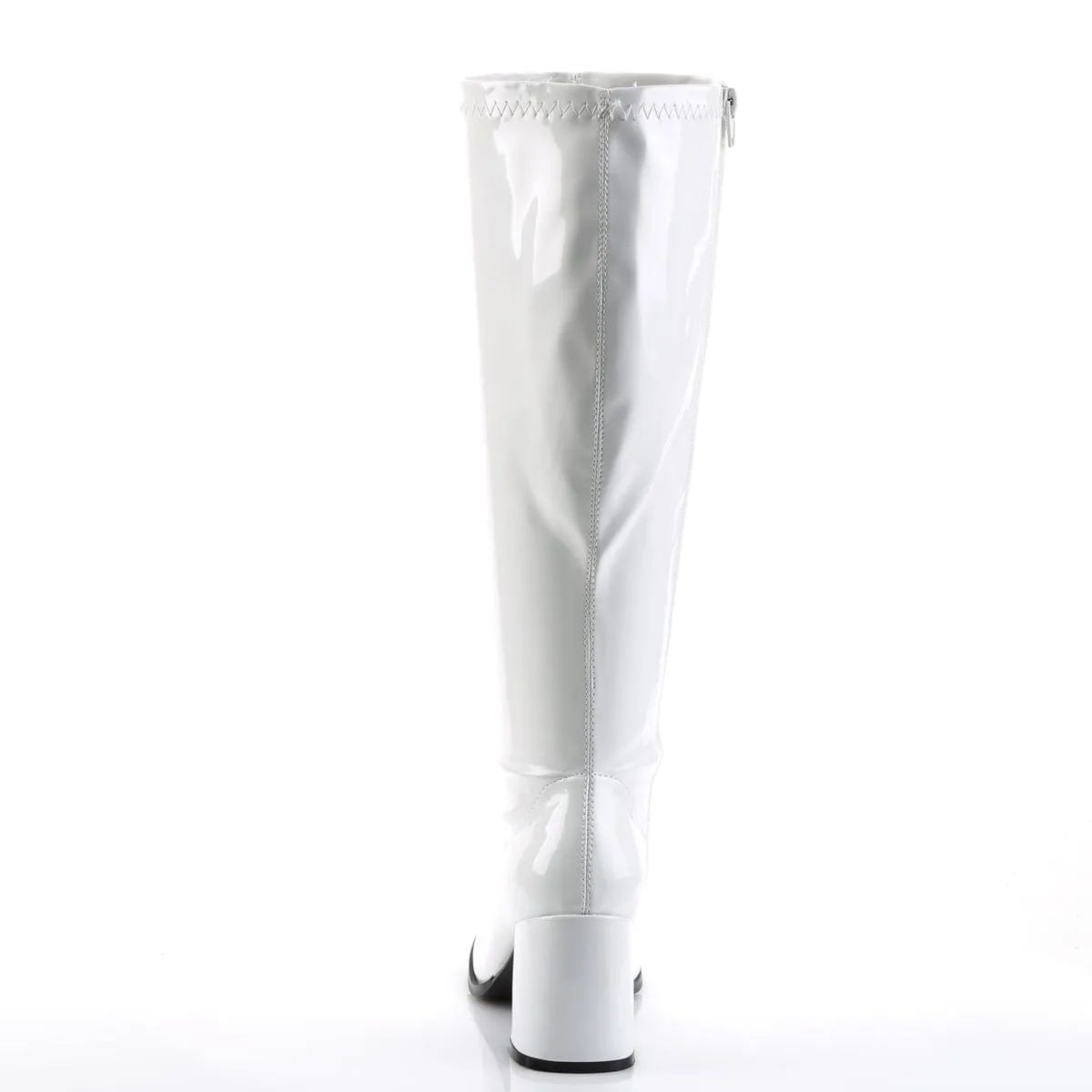 GOGO-300WC White Stretch Patent