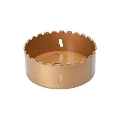 Greenlee 725-4-1/8 Carbide-Grit Hole Saw, 4-1/8"