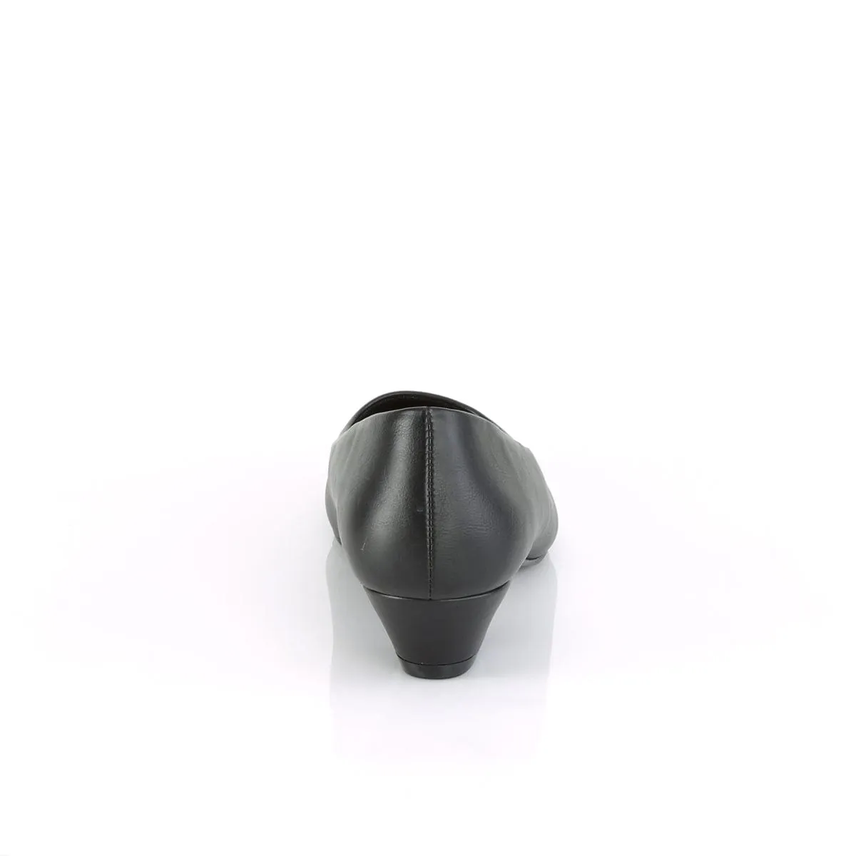 GWEN-01 Black Faux Leather