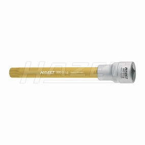 Hazet 990SLG-10 M10 XZN 1/2 Square Extra-Long Screwdriver Socket