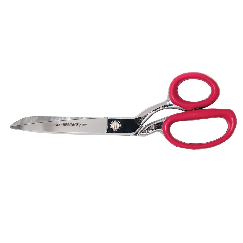 Heritage Cutlery GB44 8" Bent Trimmer / Knife Edge / Hot Pink Inserts in Gift Box