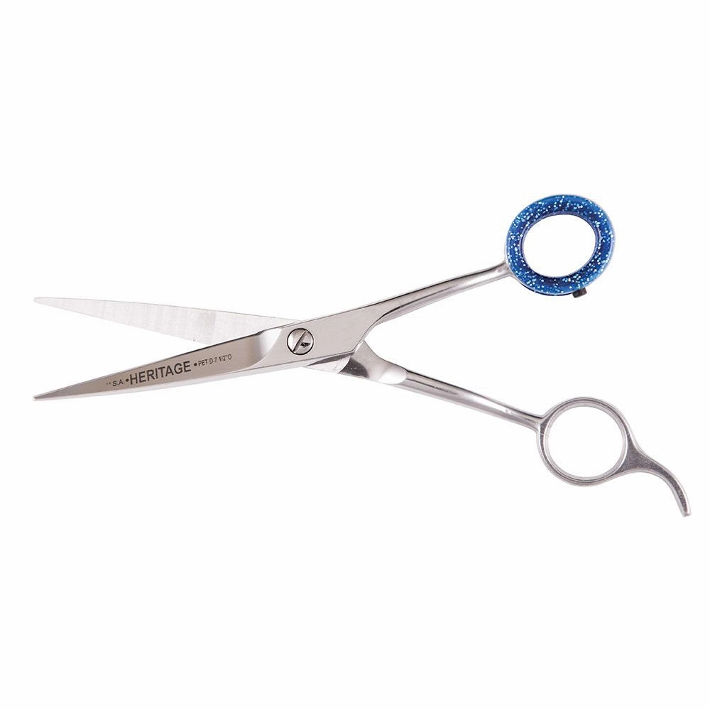 Heritage Cutlery D75-O 7-1/2'' Pet Grooming Scissor / Offset Handle