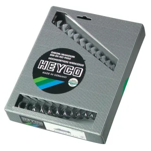 Heyco 00400827082 Combination Wrench Sets, 12 Pieces