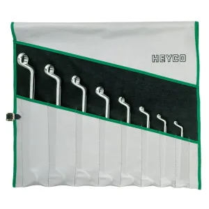 Heyco 00475747182 Double Ended Ring Wrench Sets, 12 Pieces