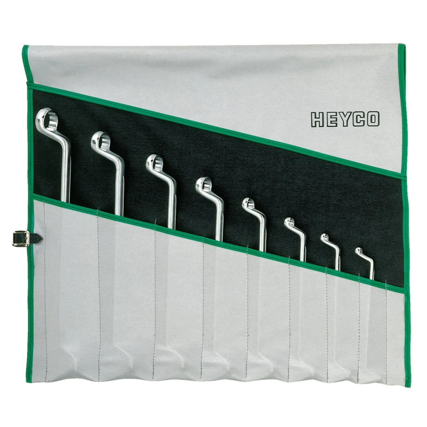 Heyco 00475747182 Double Ended Ring Wrench Sets, 12 Pieces