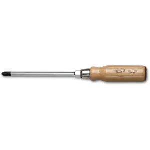 Heyco 01405002080 Phillips Screwdriver with Hardwood Handle, PH2