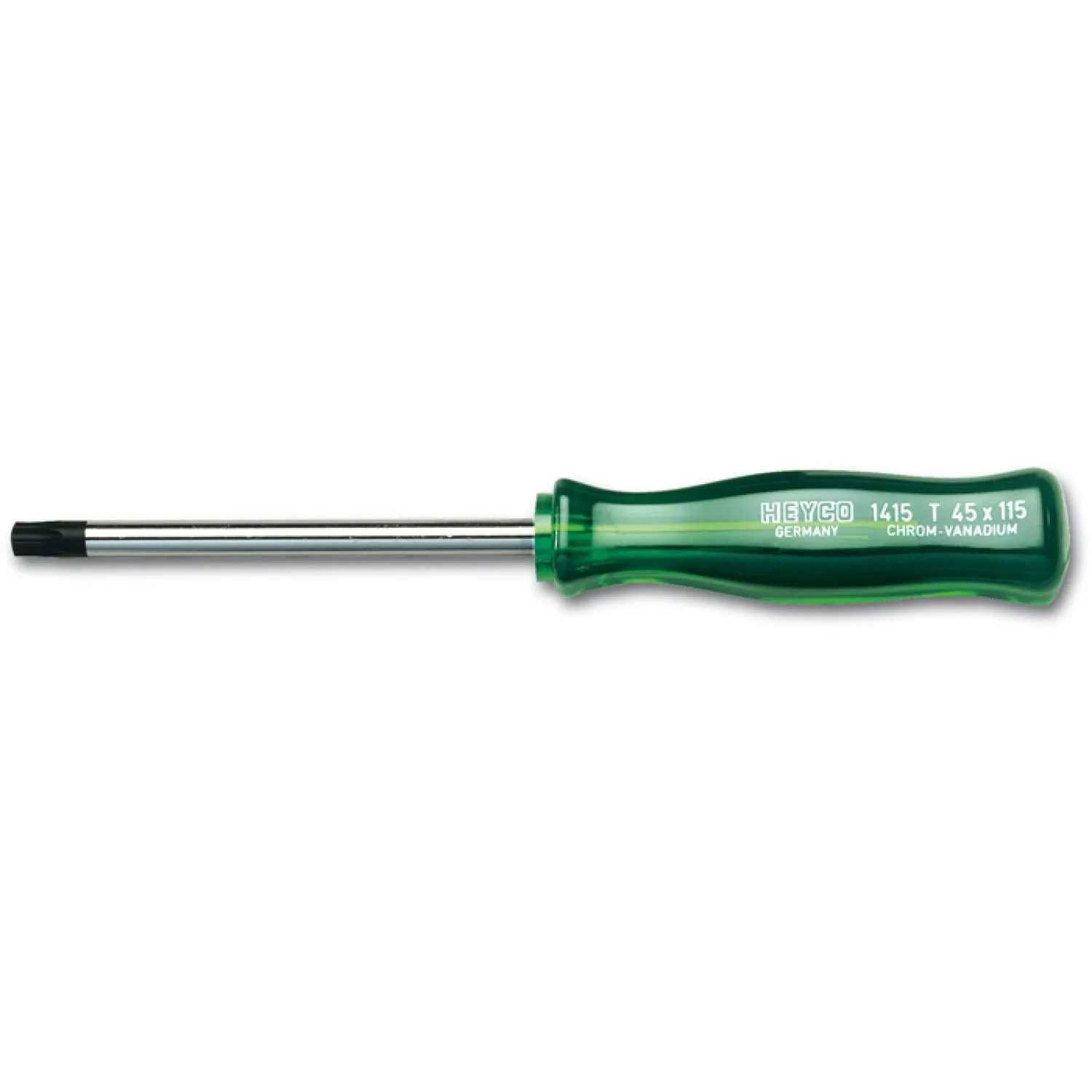 Heyco 01415004080 TORX Screwdriver with Acetate Handle, Size-T40, Length-200mm