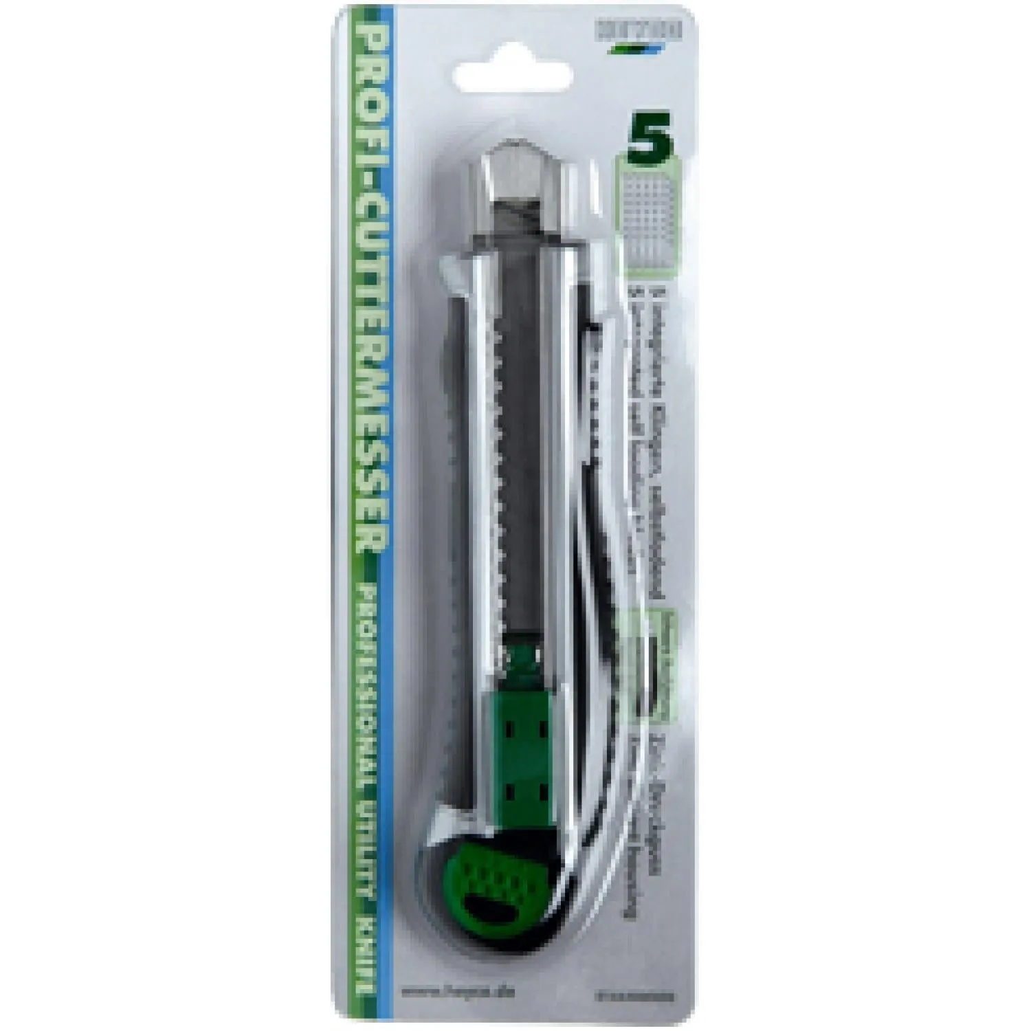 Heyco 01664000200 Professional Utility Knife, Durable construction, Automatic Blade Lock