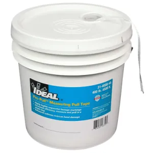 Ideal 31-400B-45 Pro-Pull Measuring Pull Tape, 400 lb. Tensile Strength