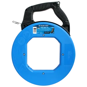 Ideal 31-656 BlueView Blued-Steel Digital Fish Tape, 120'