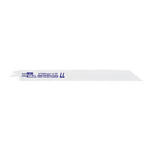 Ideal 36-057B Recip. Blade, Metal Cutting, 6 x 3/4 x .035, 18 TPI, 25/Pack