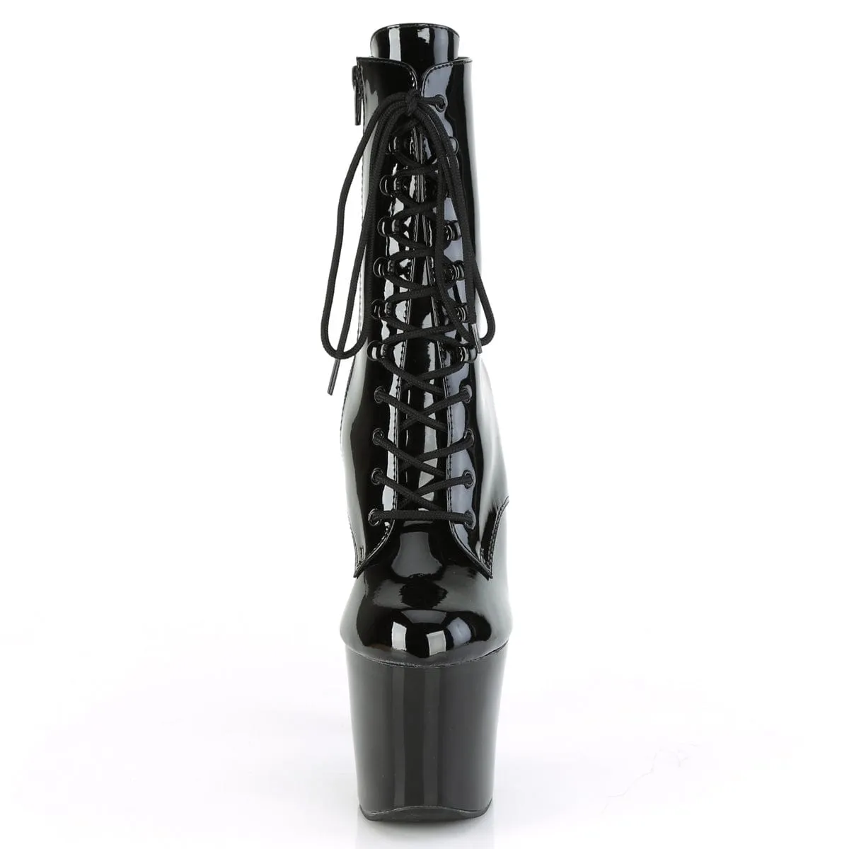 IRONGRIP-1020 Black Patent/Black-Silver Brushed
