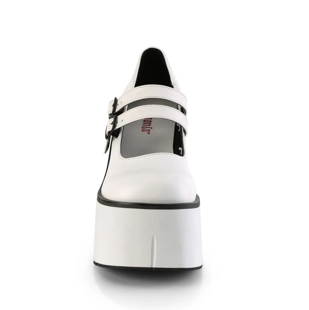 KERA-08 White Vegan Leather