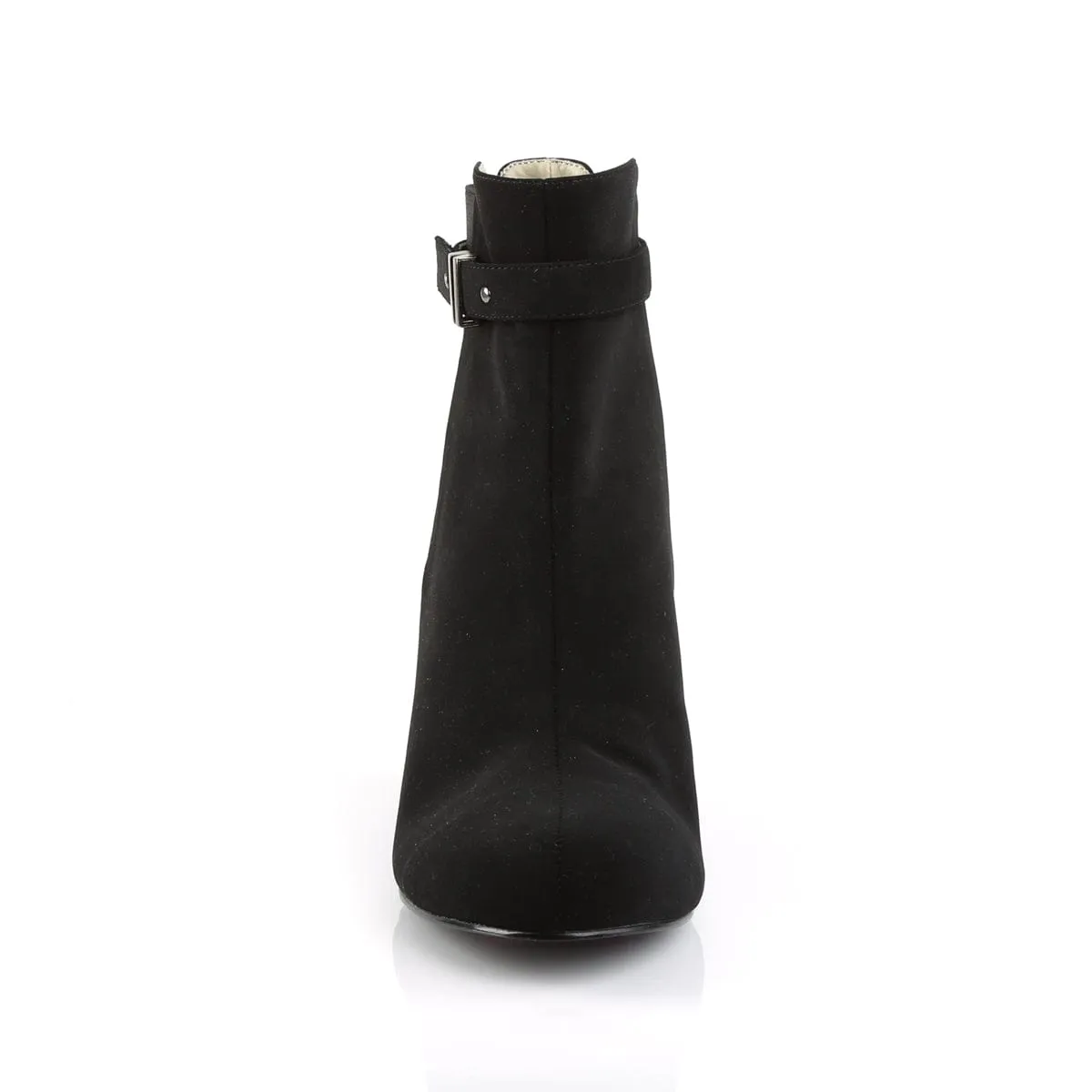 KIMBERLY-102 Black Nubuck Suede